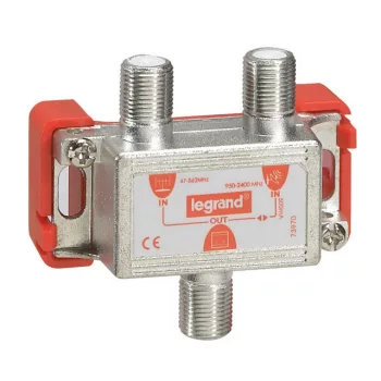   Legrand 073970 otthoni hálózatok TV/SAT összegző 25 dB ( Legrand 073970 )