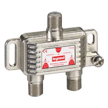   Legrand 073980 otthoni hálózatok TV/SAT osztó 2 kimenet 4,5 dB ( Legrand 073980 )