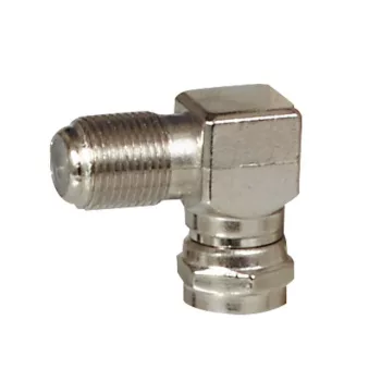   Legrand 073993 otthoni hálózatok "F" csatlakozó apa/anya adapter 90°-os ( Legrand 073993 )