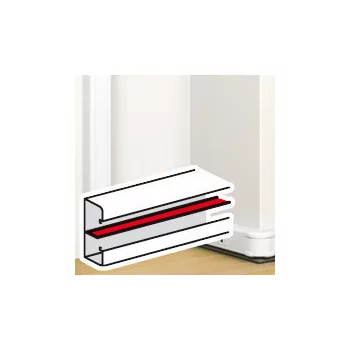   Legrand 075609 Válaszfal antimikrobiális csatornához ( Legrand 075609 )