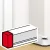 Legrand 075614 DLP végzáró elem bepattintható kábelcsatornához, 145 x 50 mm, fehér ( Legrand 075614 )