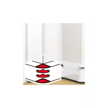   Legrand 075636 DLP külső könyök elem bepattintható kábelcsatornához, állítható
belső szög: 80 -120°, 180 x 50 mm, fehér ( Legrand 075636 )