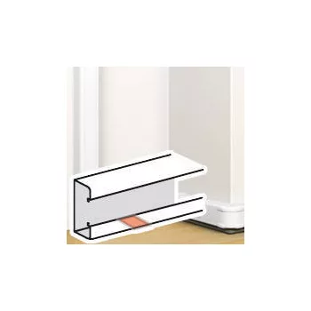   Legrand 075667 DLP takaróelem bepattintható kábelcsatornához, 105 x 50 mm, fehér ( Legrand 075667 )