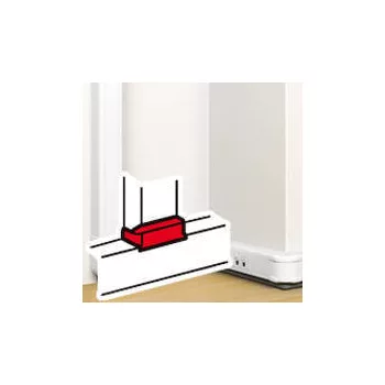   Legrand 075671 DLP "T" elágazó elem bepattintható kábelcsatornához, elágazást biztosít 80 x 50 mm csatornákhoz, 80 x 50 mm / 130 x 50 mm, fehér ( Legrand 075671 )