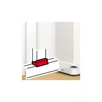   Legrand 075675 DLP "T" elágazó elem bepattintható kábelcsatornához, elágazást biztosít 105 x 50 mm csatornákhoz, 130 x 50 mm, fehér ( Legrand 075675 )