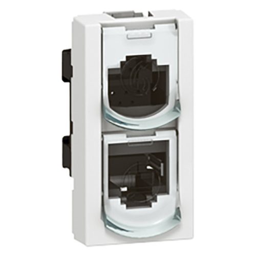 Legrand 076536 Program Mosaic LCS2 2xRJ45 UTP, 1 mod, tel/data ( Legrand 076536 )