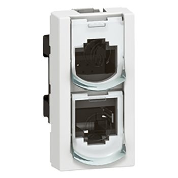   Legrand 076537 Program Mosaic LCS2 2xRJ45 FTP, 1 mod, tel/data ( Legrand 076537 )