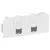 Legrand 076542 LCS2 Cat.5e FTP 2xRJ45 Program Mosaic aljzat DLP csatornához ( Legrand 076542 )