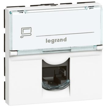   Legrand 076576 Program Mosaic LCS2 RJ45 aljzat 10GIGA STP 2 mod ( Legrand 076576 )