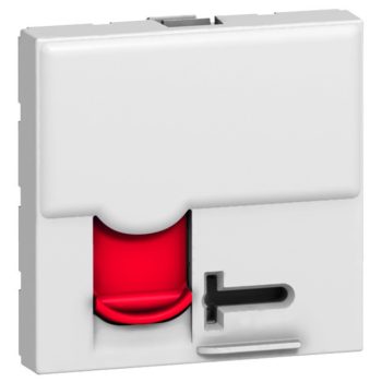   Legrand 076594 Program Mosaic RJ45 aljzat Cat.6 UTP, reteszelt ( Legrand 076594 )