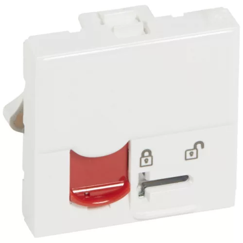 Legrand Program Mosaic 076597 RJ45 aljzat, IP20, süllyesztett