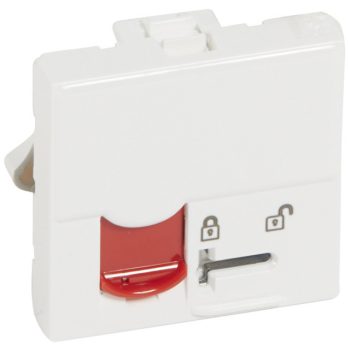   Legrand 076598 Program Mosaic RJ45 aljzat Cat.5e FTP, reteszelt ( Legrand 076598 )