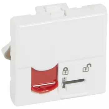 Legrand Program Mosaic 076598 RJ45 aljzat, IP20, süllyesztett
