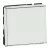 Legrand Program Mosaic 077043L váltóérintkezős nyomó (N106) címketartóval, 2m, 6A