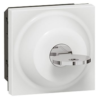   Legrand 077072 Program Mosaic kulcsos kapcsoló 2 állású, 2m, 6A, fehér ( Legrand 077072 )