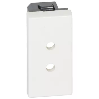 Legrand Program Mosaic 077150 csatlakozóaljzat, 3 A, IP41, fehér
