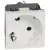 Legrand Program Mosaic 077245 földelt dugalj 2P+F, 16 A, IP20, fehér