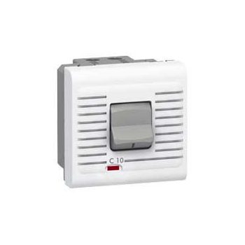   Legrand 077521 Program Mosaic kismegszakító 1P+N, 10A, 2m, fehér ( Legrand 077521 )