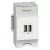 Legrand Program Mosaic 077594 USB töltőaljzat, IP40, fehér, süllyesztett
