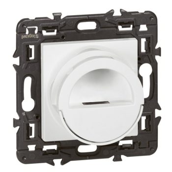   Legrand 077597 Program Mosaic hordozható eszköz tartó, 1 hordozható eszköz részére, 2 modul széles, fehér ( Legrand 077597 )