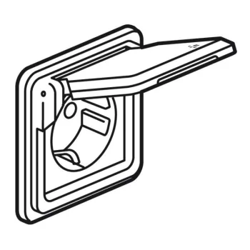 Legrand Soliroc 077835 földelt dugalj 2P+F, 16 A, IP55