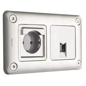 Legrand Soliroc 077836 földelt dugalj 2P+F, 16 A, IP55