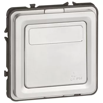   Legrand 077843 Soliroc váltóérintkezős nyomó címketartóval, vandálbiztos IK10 ( Legrand 077843 )