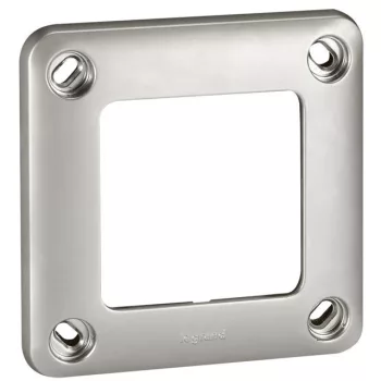   Legrand 077851 Soliroc 1-es keret, vandálbiztos IK10 ( Legrand 077851 )