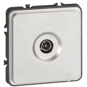   Legrand 077882 Soliroc TV csatlakozóaljzat APA 0-2400 MHz A osztályú, vandálbiztos IK10 ( Legrand 077882 )