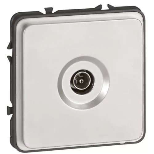 Legrand Soliroc 077882 TV aljzat, IP20, süllyesztett