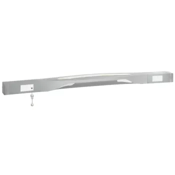  Legrand 078331 Ágylámpasáv LED olvasófénnyel, antimikrobiális húzózsinóros kapcsolóval, alumínium, szürke, antimikrobiális, hossz: 1,4 m ( Legrand 078331 )