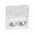 Legrand Program Mosaic 078613 RJ45 aljzat, IP31, fehér, süllyesztett