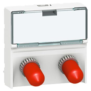   Legrand 078616 Program Mosaic 2xST aljzat, bayonettes, 2m, fehér ( Legrand 078616 )