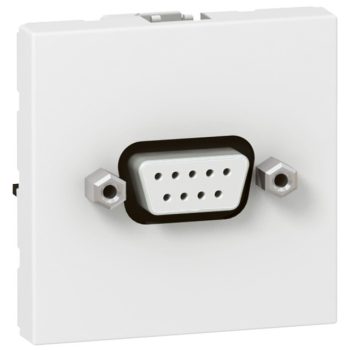   Legrand 078765 Program Mosaic SUD-D aljzat, RS232 soros porthoz, csavaros, 2m, fehér ( Legrand 078765 )