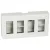 Legrand Program Mosaic 078888L keret 4x4m