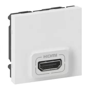   Legrand 078913 otthoni hálózatok HDMI jelfogadó+tápegység 2+4 modul széles ( Legrand 078913 )
