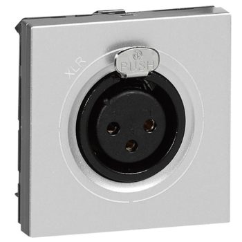   Legrand 079255 Program Mosaic Neutrik bemenet, 2m, alumínium ( Legrand 079255 )