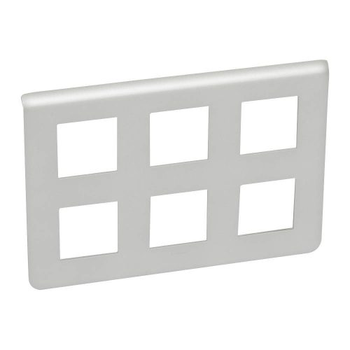 Legrand 079332 Program Mosaic 2x3x2 modulos keret, alumínium ( Legrand 079332 )