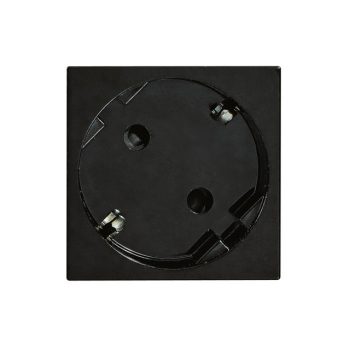   Legrand 079355L Program Mosaic 2P+F dugalj 45°-ban elforgatott, fekete ( Legrand 079355L )