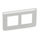 Legrand 079364 Program Mosaic 2x2 modulos keret, vízszintes, alumínium ( Legrand 079364 )