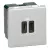 Legrand Program Mosaic 079390 kettős USB-C - 230 V - 5 V, 2 modul