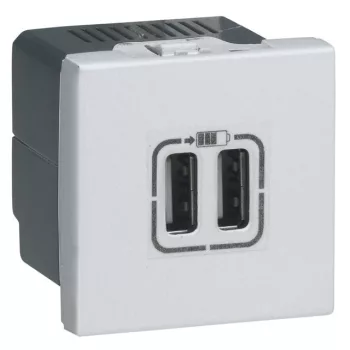 Legrand Program Mosaic 079394 USB töltőaljzat, IP40, süllyesztett