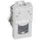 Legrand 079452 Program Mosaic LCS2 RJ45 aljzat Cat.5e FTP, 1 mod, alumínium ( Legrand 079452 )