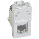 Legrand 079473 Program Mosaic LCS2 RJ45 aljzat Cat.6A STP, 1 mod, alumínium ( Legrand 079473 )