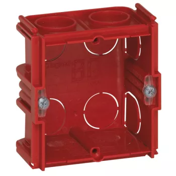   Legrand 080141 Batibox süllyesztődoboz téglafalba egyes, 40mm mély négyzet ( Legrand 080141 )