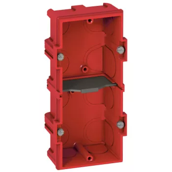   Legrand 080142 Batibox süllyesztődoboz téglafalba kettes doboz, 40mm mély ( Legrand 080142 )