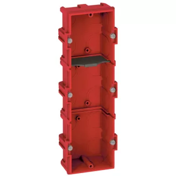   Legrand 080143 Batibox süllyesztődoboz téglafalba hármas doboz, 40mm mély ( Legrand 080143 )