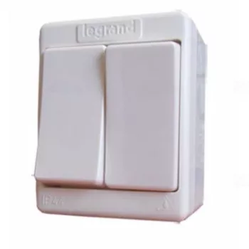 Legrand Kontállux 083905 csillárkapcsoló (105), IP44, fehér