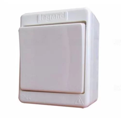 Legrand Kontállux 083906 váltókapcsoló (106), IP44, fehér