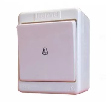 Legrand Kontállux 083910 egypólusú nyomó (N101), IP44, fehér